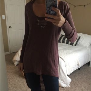 Excellent Condition FREE PEOPLE Thermal Top Mediu